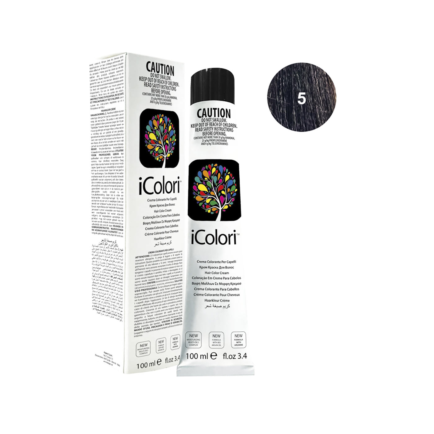 16801-5||ICOLORI COLOR CREAM 100ML NUANCE 5