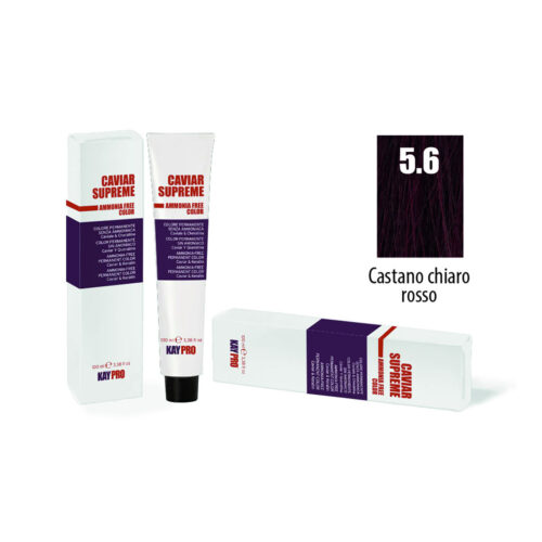 Caviar supreme castano chiaro rosso 5.6