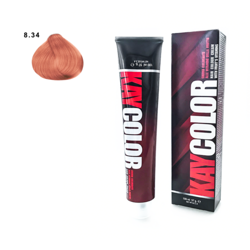 Kay color biondo chiaro rame 8.34